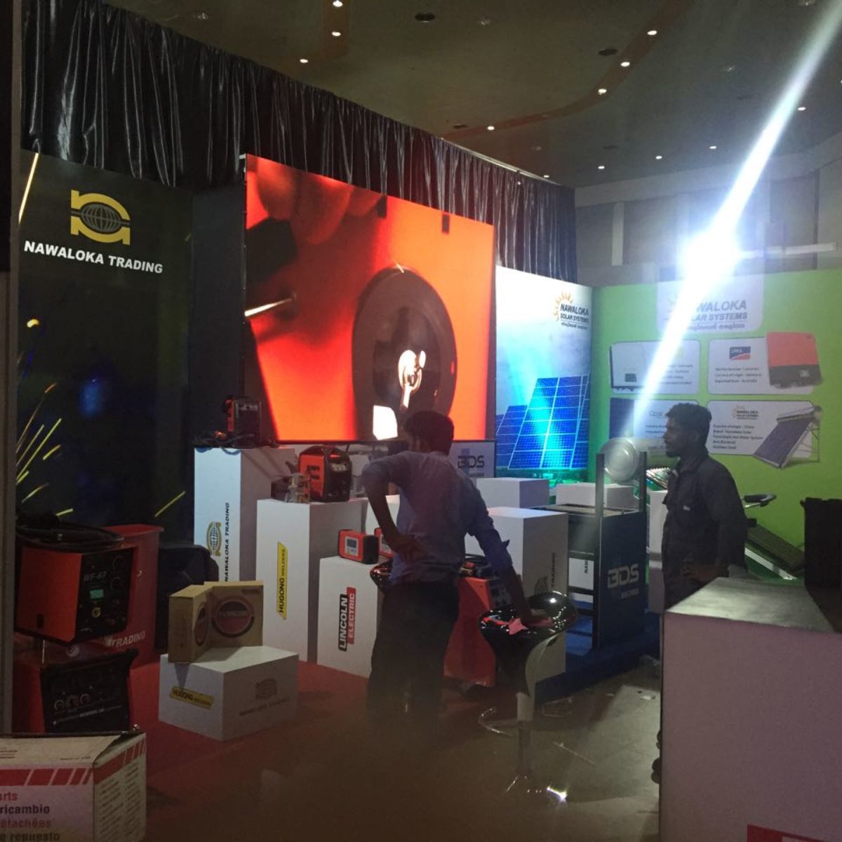 LED-Video-Wall-at-Nawaloka-Trading-Exhibition-Stall